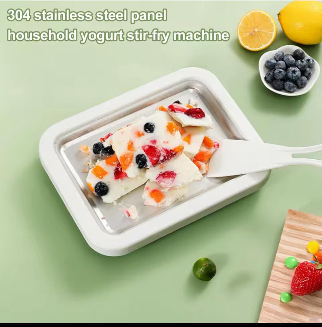 Ice cream making tray