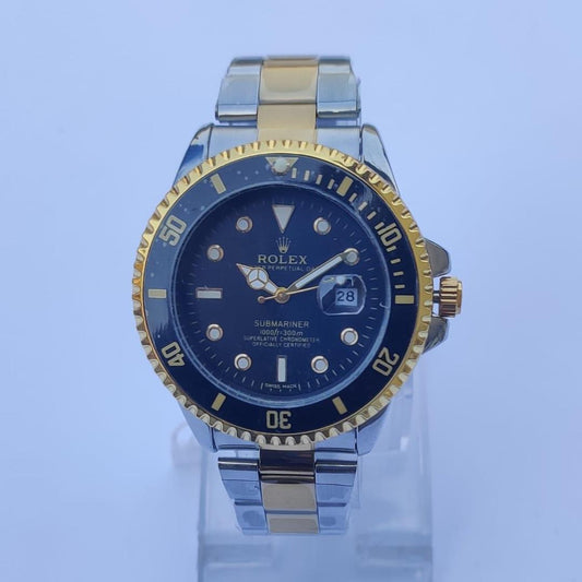 Men's Rolex Round Stainless Steel Watch