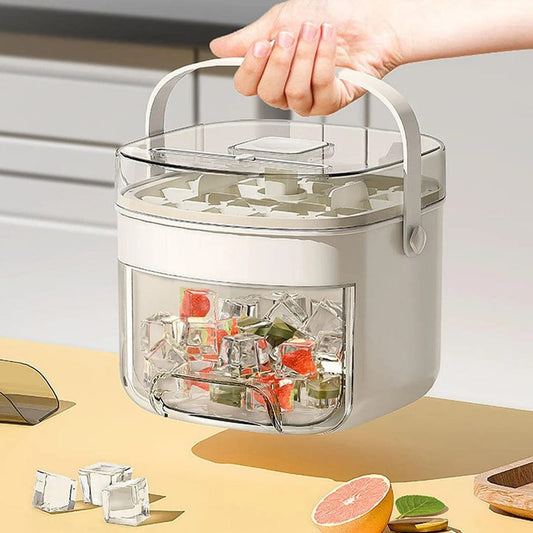 Ice Freezer Tray, Chilling Cube Maker Bin