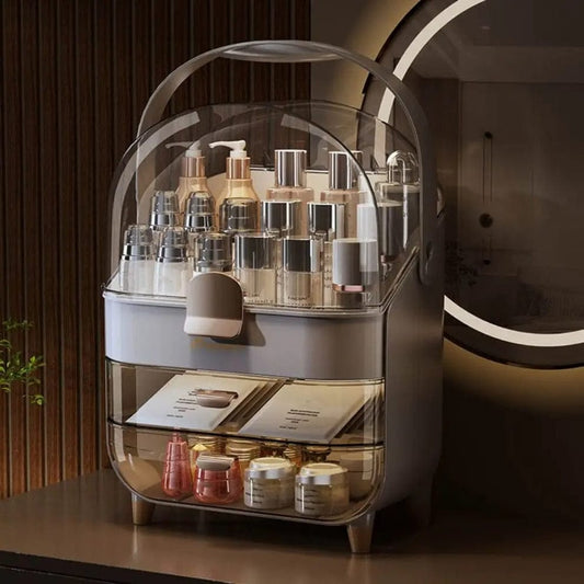 New Layered Cosmetic Storage Box Makeup Organizer