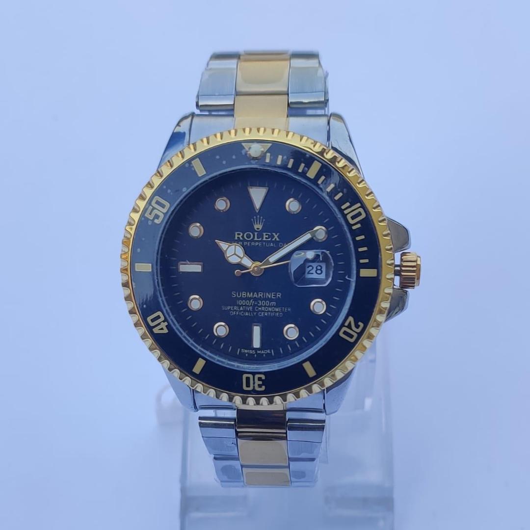 Men's Rolex Round Stainless Steel Watch
