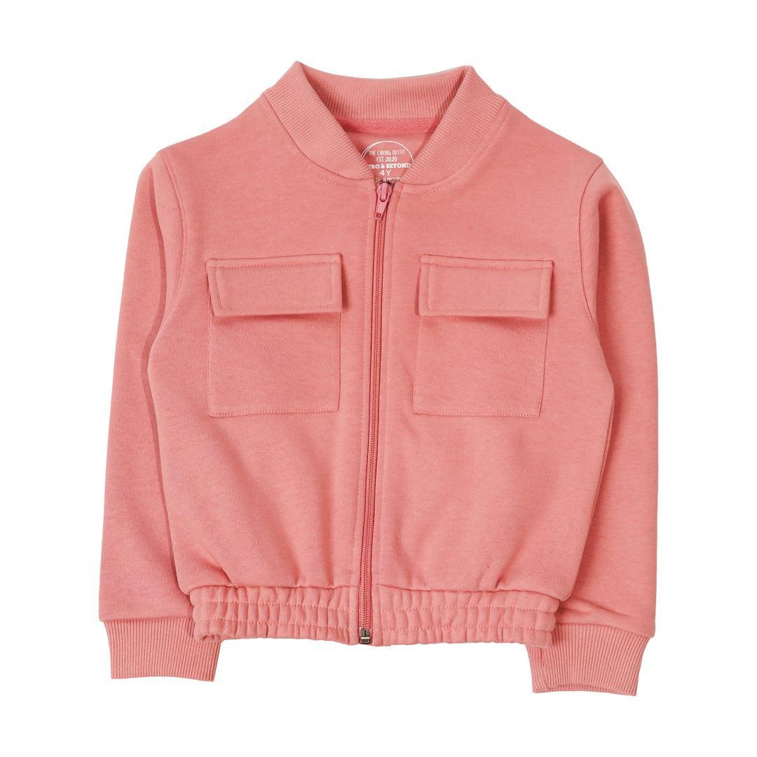 Cozy Girl's Fleece Tracksuit Set
